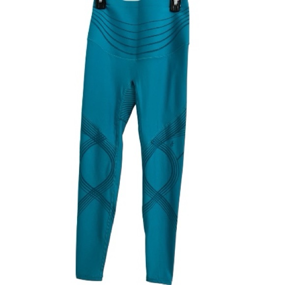FANKA Blue Body Sculpt Leggings - Picture 2 of 6